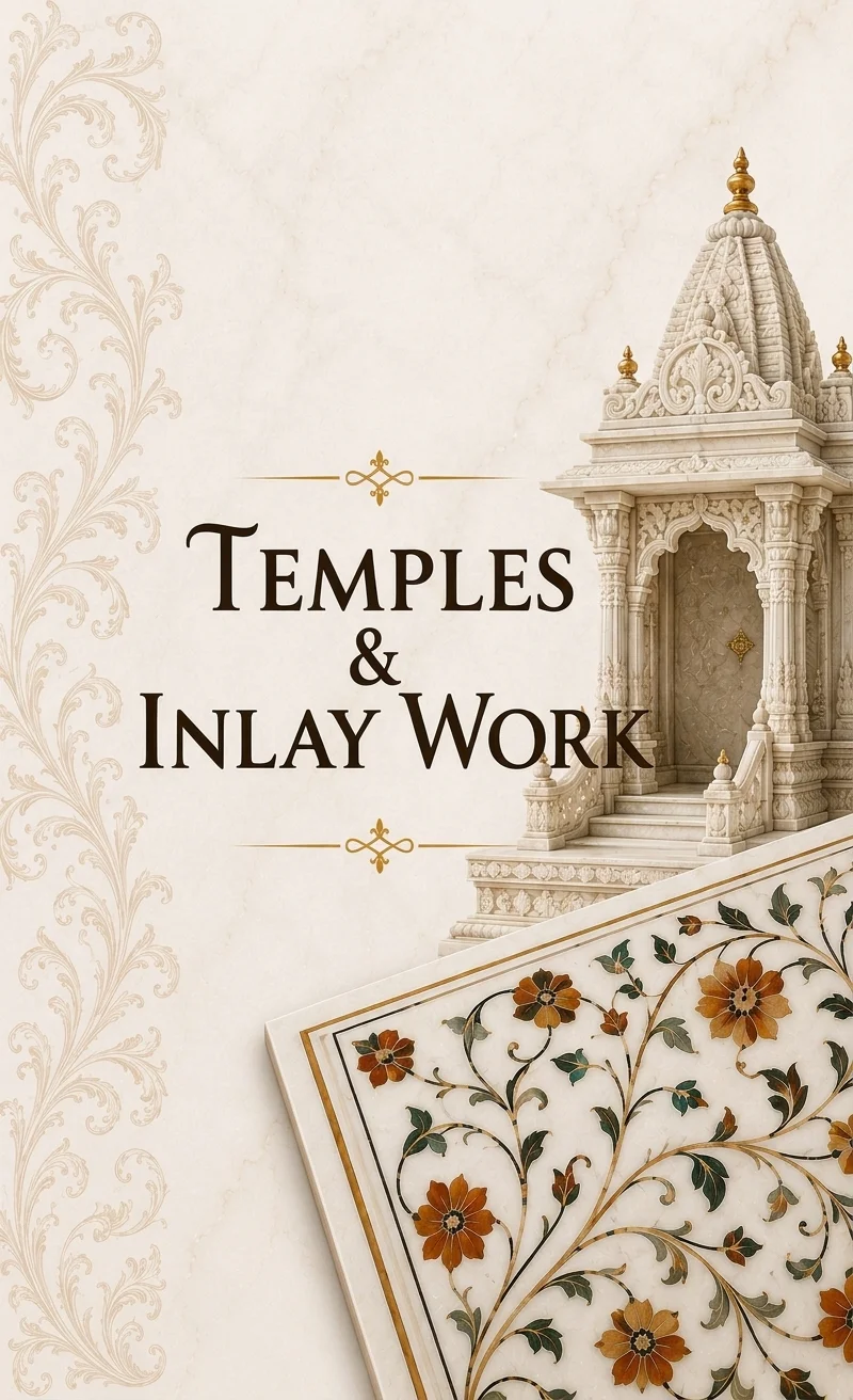 Marble Temple & Inlay