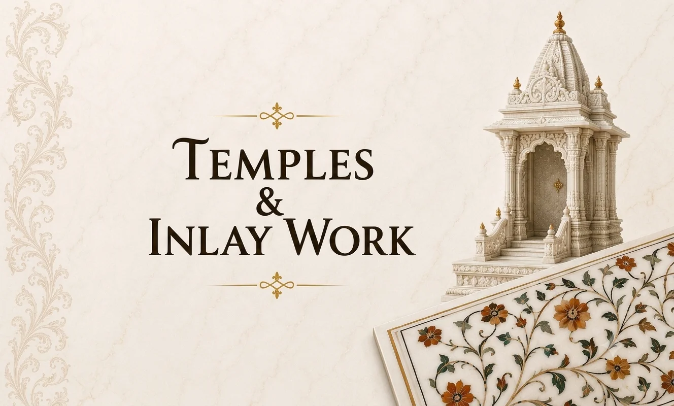Marble Temples & Inlay Work