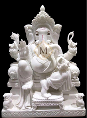 Ganesh Ji Marble Moorti thumbnail