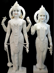Laxmi Narayan Marble Moorti In Standing Position
