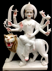 Shera wali maa Marble Moorti